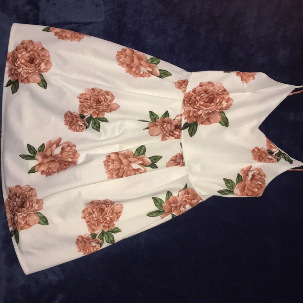 Floral Strapped Dress